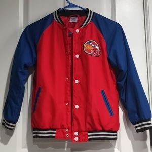 DISNEY LIMITED EDITION CARS/LIGHTNING MCQUEEN CLASS JACKET Size 7/8